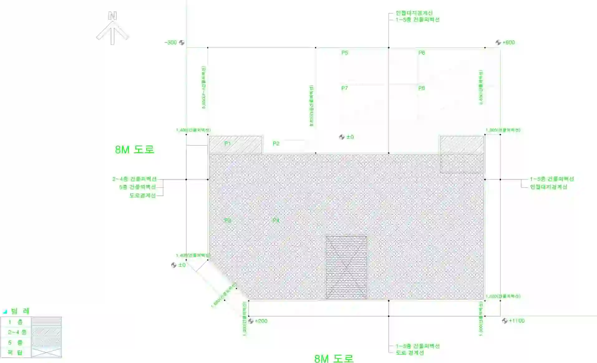 범한 파크빌 2차 배치도 이미지